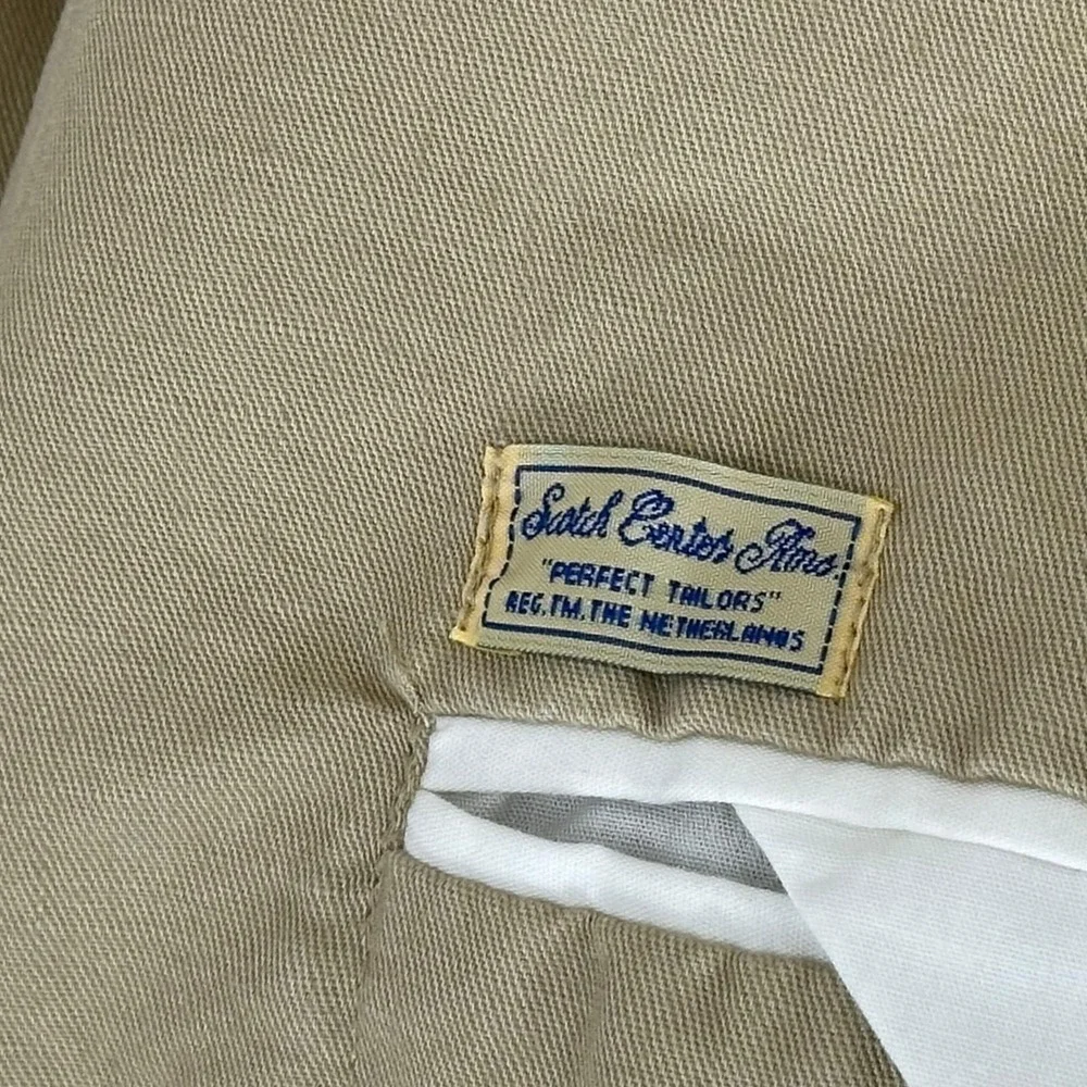 Scotch & Soda The Summer Blazer Mens Size Small Beige Cotton Linen Casual Jacket
